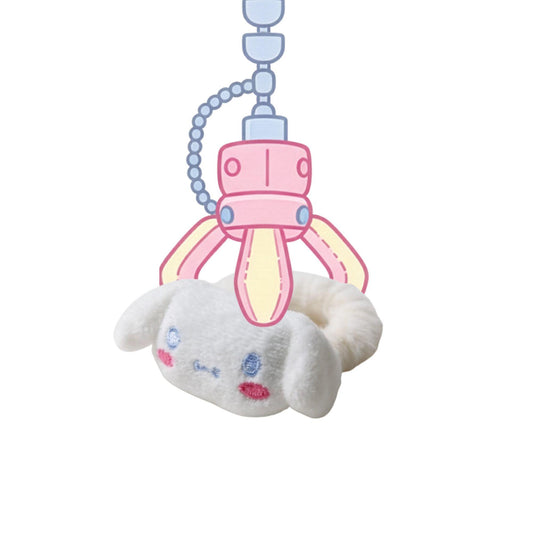 Cutie White Long Ear Hair Pudding