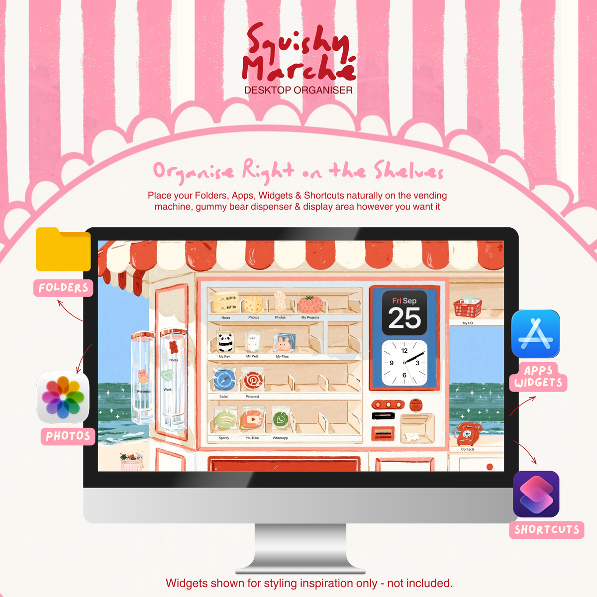 Squishy Marché Desktop Organiser