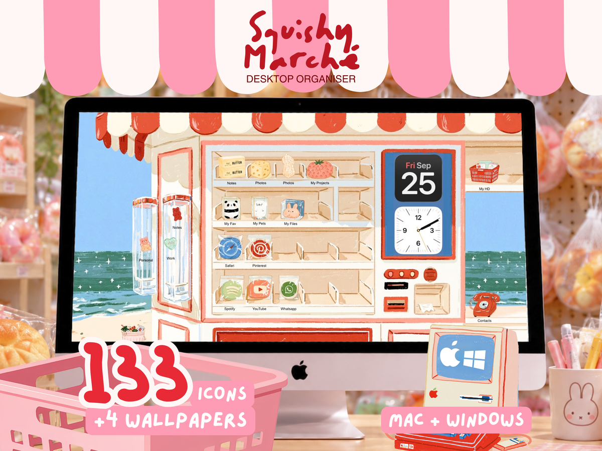 Squishy Marché Desktop Organiser