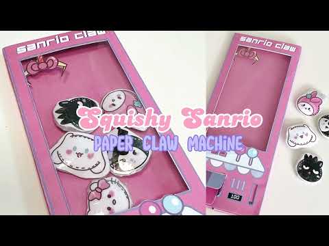 FREE | Sanrio Claw Machine Paper Printable | Personal Use only
